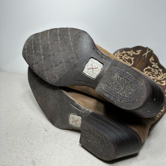 Twisted X Brown Leather Cowboy Western Boots Womens Size US 6,5 B YXP00022 - Picture 5 of 6